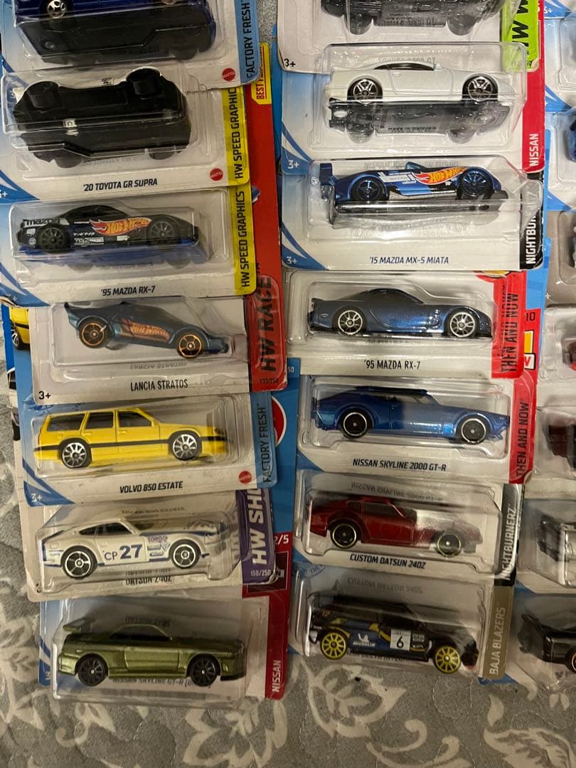 即購入不可　ホットウィール　まとめ売り　日本車