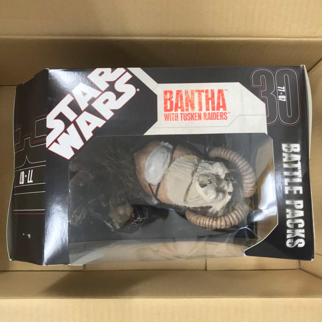 ハズブロ スターウォーズ バンサ with タスケン・レイダー バトル