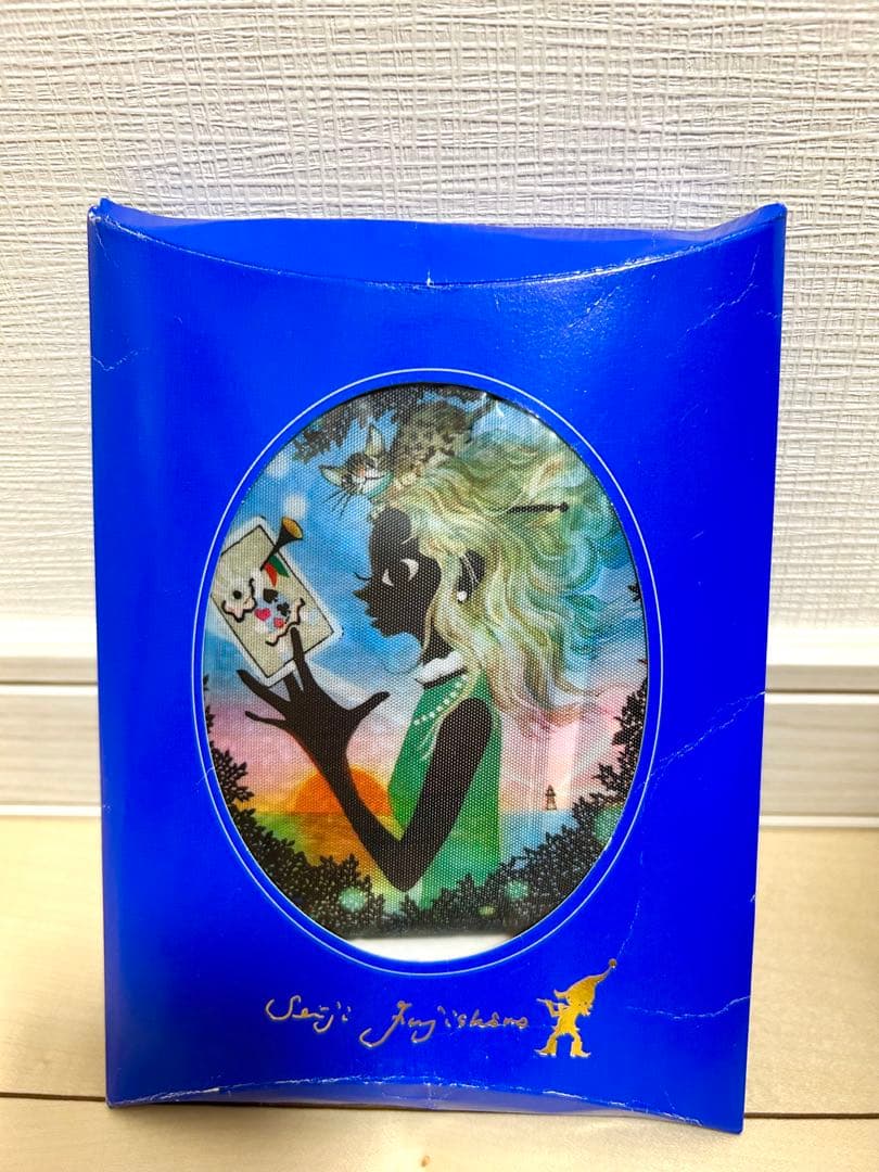 新品　影絵　切り絵　藤城清治 アリスのハート　猫　ラビィ　エコバッグ　てさげ