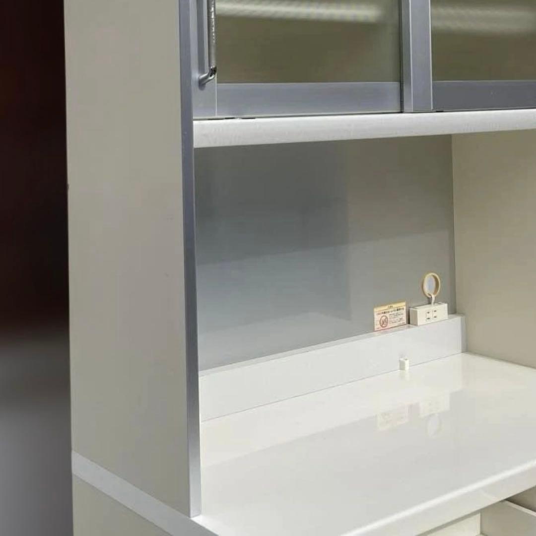 パモウナ　オープンレンジボード　食器棚　幅100cm レンジ台　キッチンボード