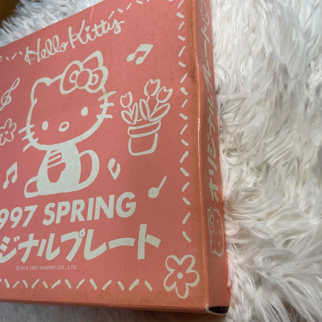 ハローキティ プレート 3枚セット サンリオ 1997音楽モチーフ 未使用