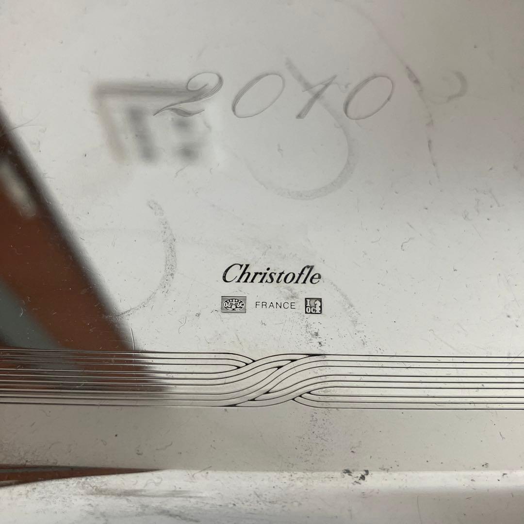 銀製　studis italiane cup 2010 クリストフル　トレー