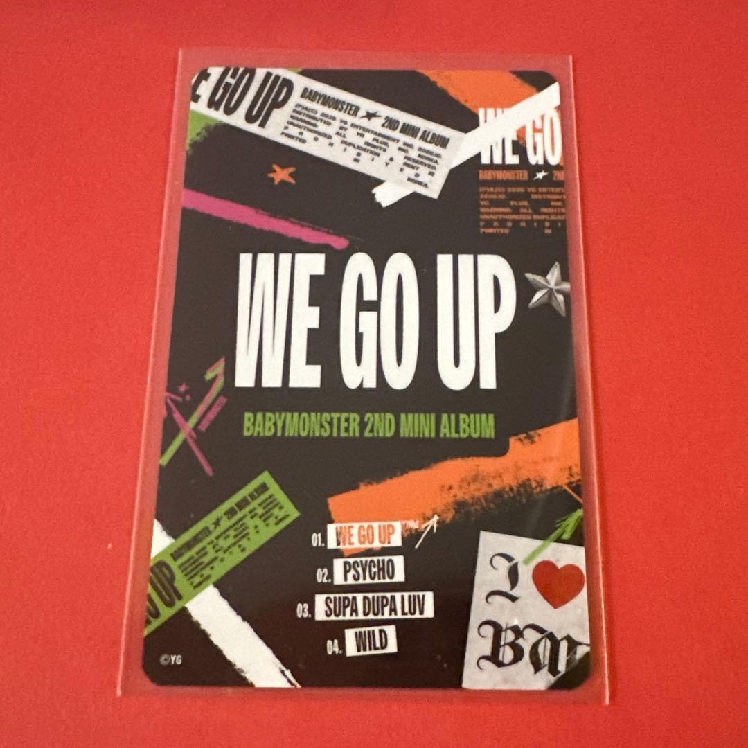 BABYMONSTER アサ ASA WE GO UP トレカ - メルカリ