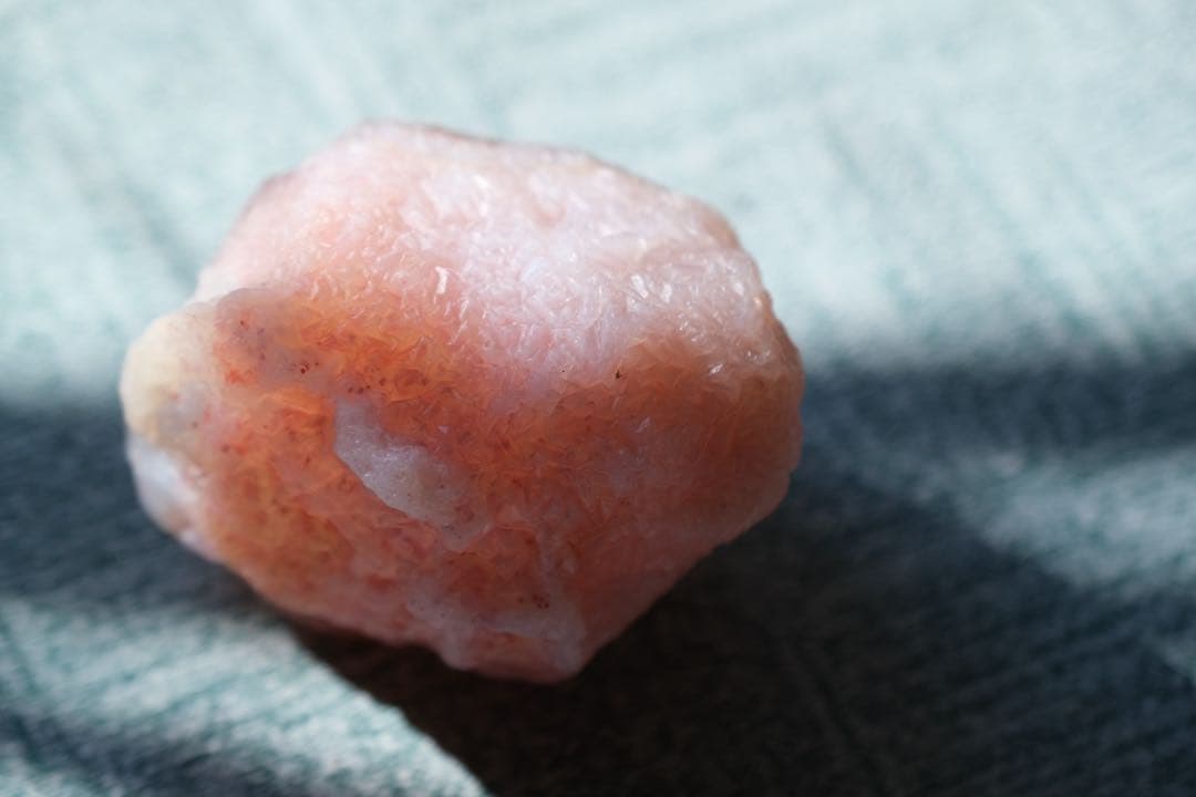 ゴビ石−1443 ゴビ瑪瑙　大粒 原石　ピンク