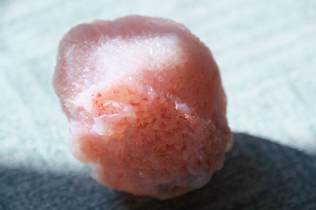 ゴビ石−1443 ゴビ瑪瑙　大粒 原石　ピンク