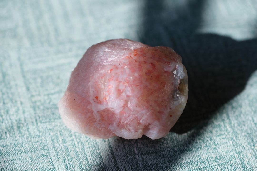ゴビ石−1443 ゴビ瑪瑙　大粒 原石　ピンク