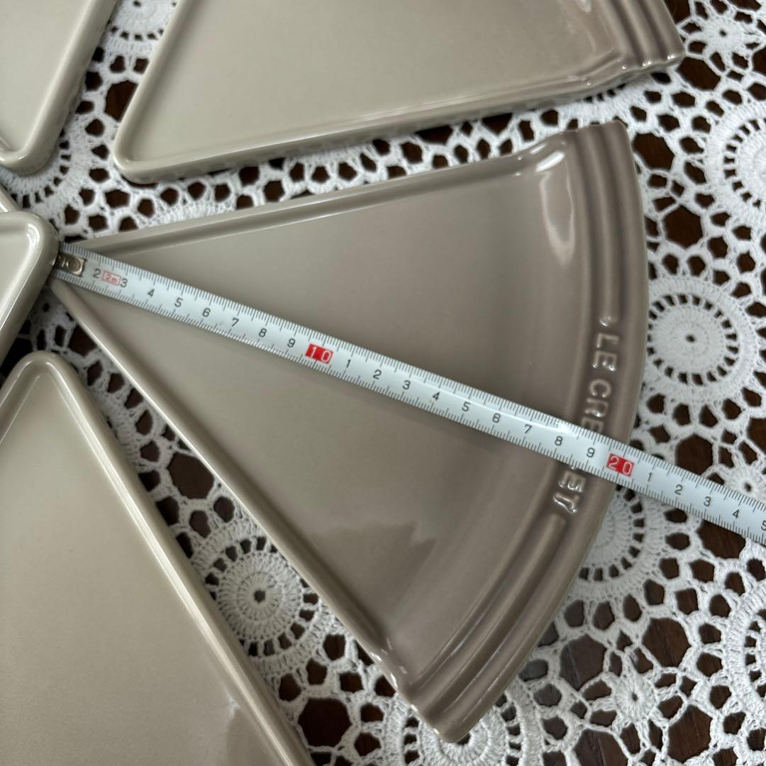 LE CREUSET パーティー(ピザ型)プレート 6枚セット