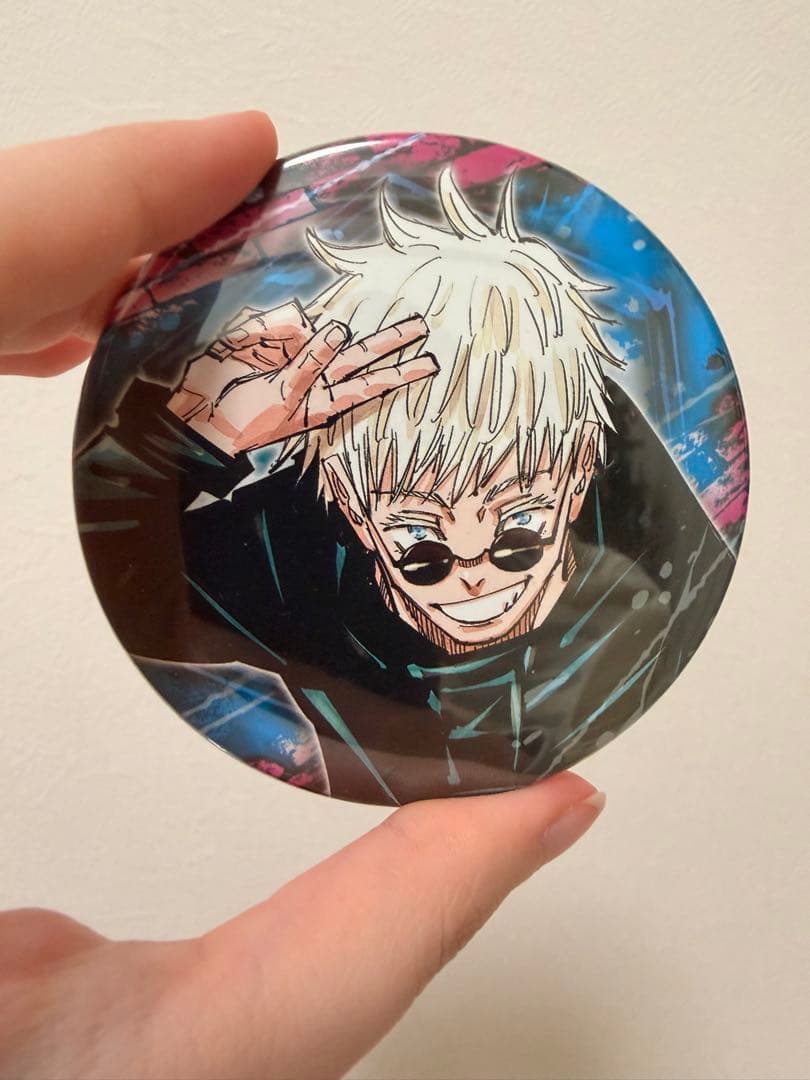 呪術廻戦 五条悟／五条悟＆夏油傑 缶バッジ 2点セット - メルカリ