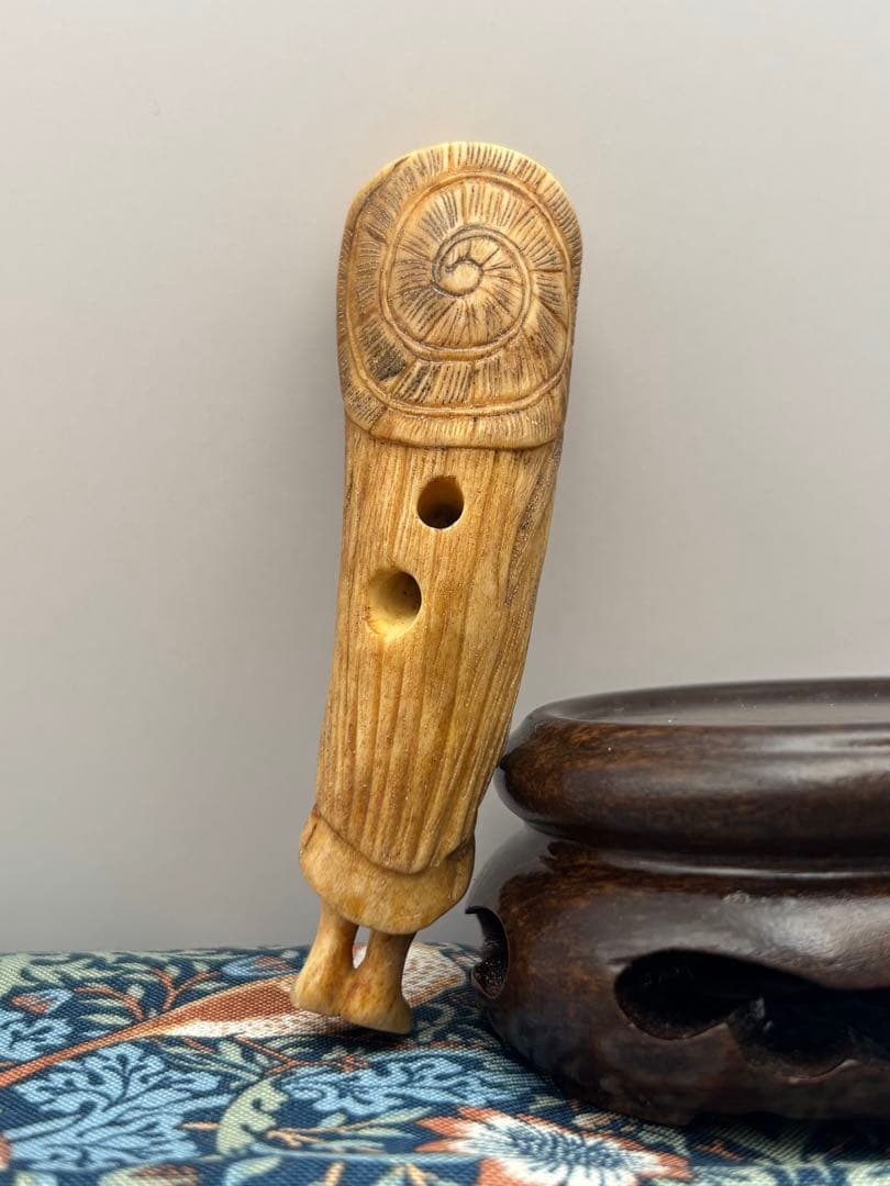 仙人　時代提物 根付 アンティーク　印籠