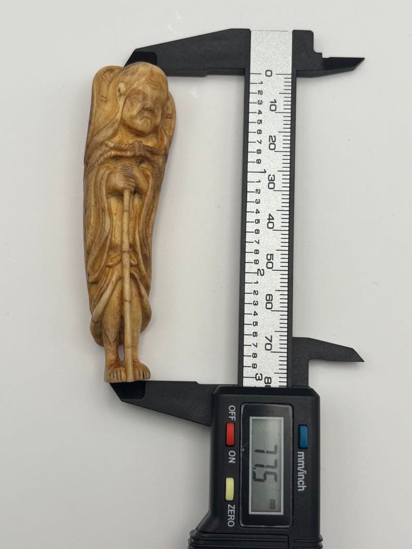 仙人　時代提物 根付 アンティーク　印籠