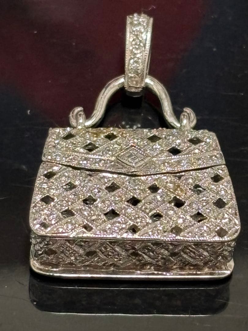 18k ハンドバッグ型チャーム 9.1g ペンダントトップ