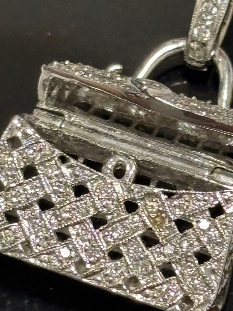 18k ハンドバッグ型チャーム 9.1g ペンダントトップ