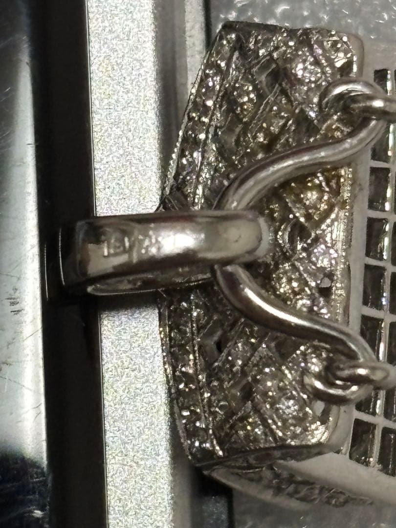 18k ハンドバッグ型チャーム 9.1g ペンダントトップ