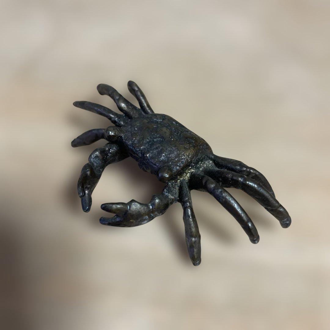 添配盆栽水石飾り 金属製の蟹 - メルカリ