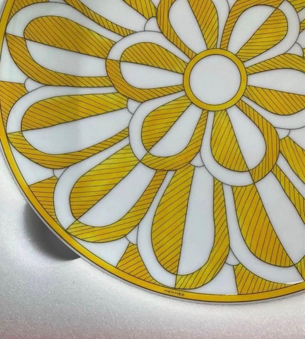 未使用品 エルメス デザートプレート ソレイユ・ドゥ・エルメス No2 2