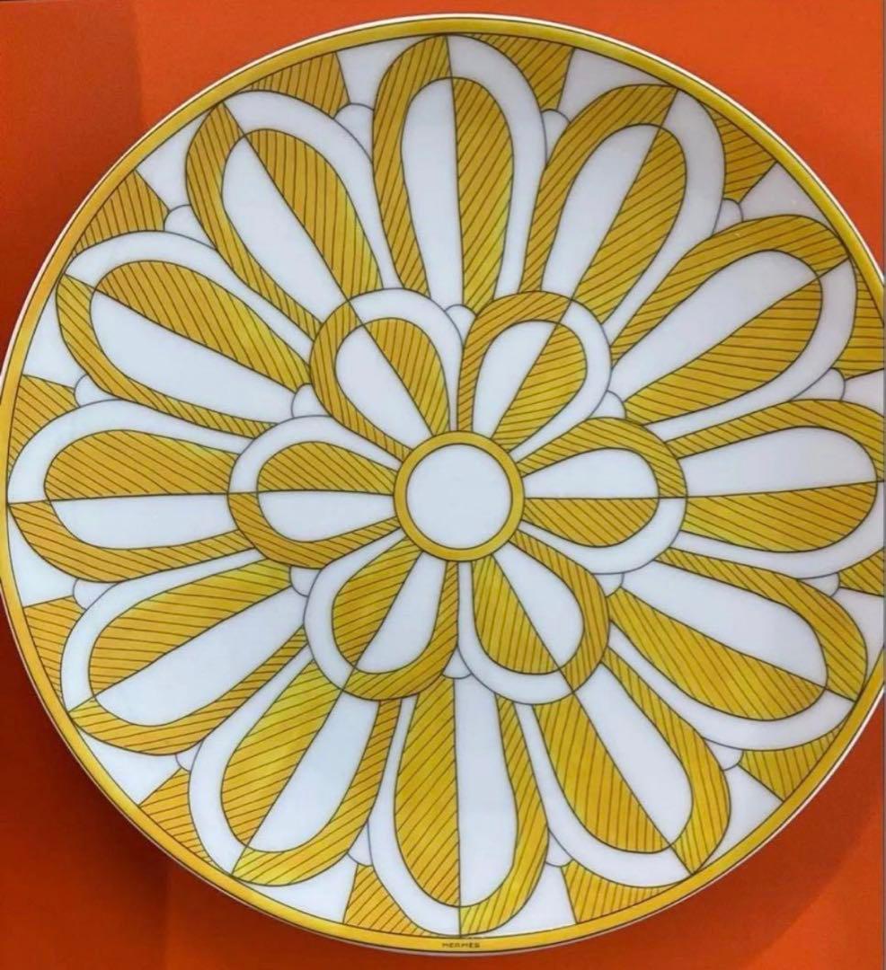 未使用品 エルメス デザートプレート ソレイユ・ドゥ・エルメス No2 2