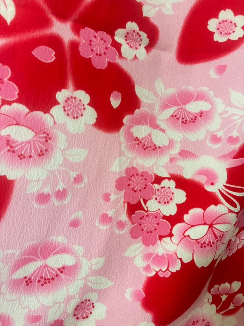 まめ姫ちゃま　お姫様風　7歳七五三着物