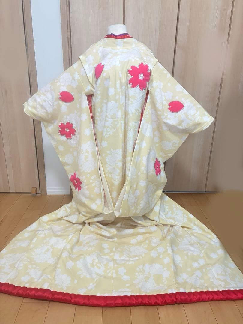 まめ姫ちゃま　お姫様風　7歳七五三着物