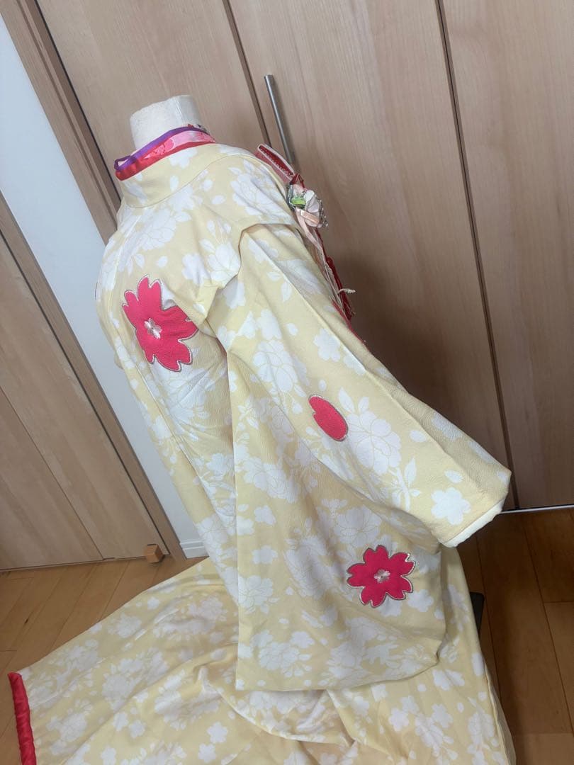 まめ姫ちゃま　お姫様風　7歳七五三着物