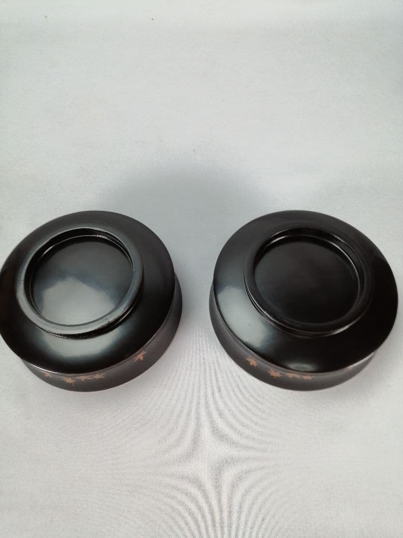 茶事道具】紅葉と火炎太鼓図 汁椀 5客組 懐石道具371 - メルカリ