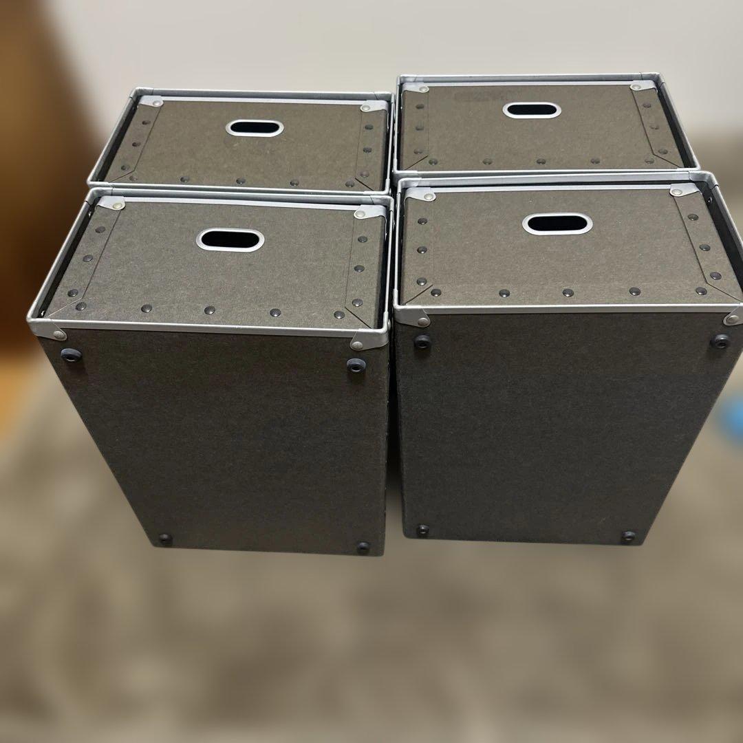 ルク 無印良品　硬質パルプボックス　廃盤　レア 4個セット　送料込み