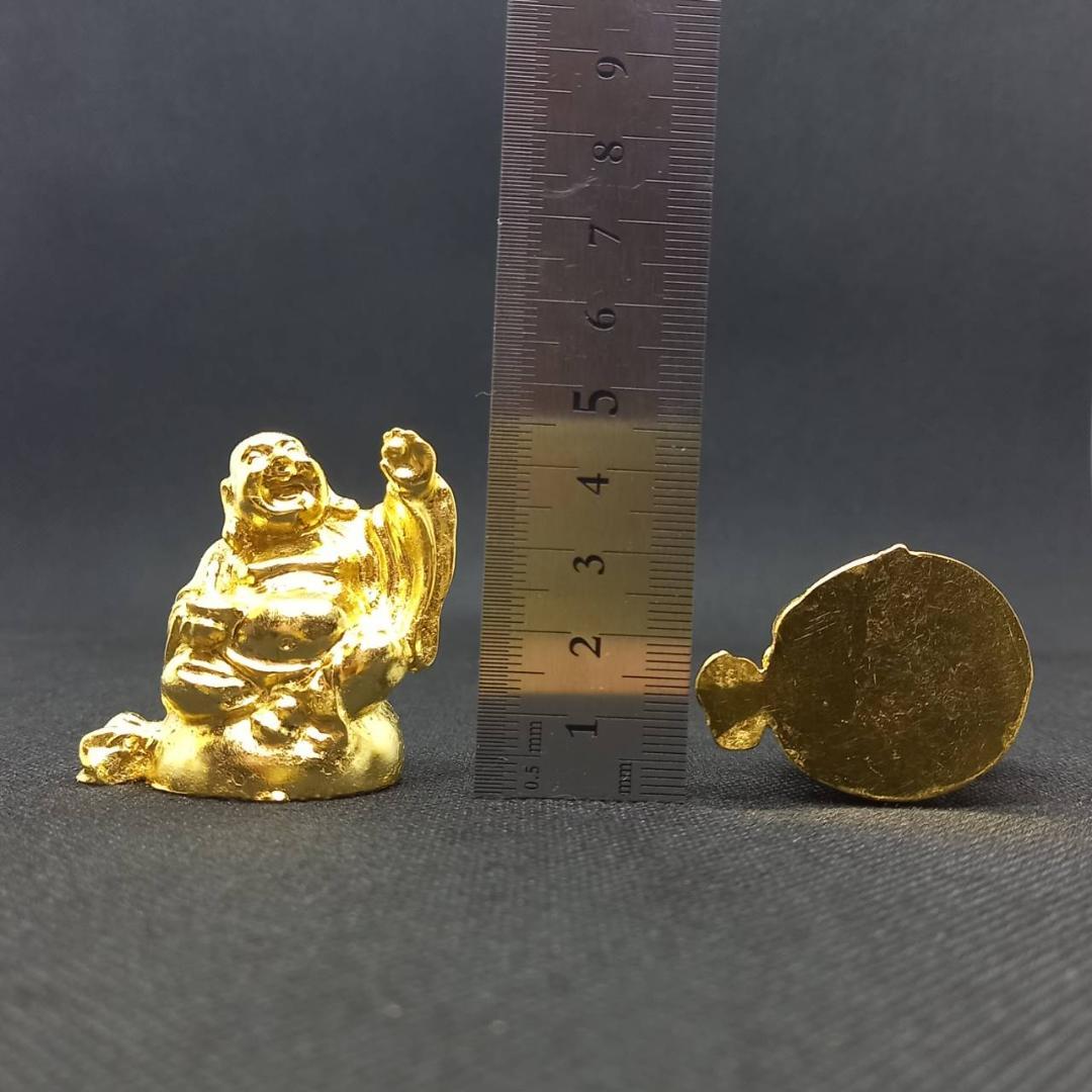 純金貼り【超強力】大金運布袋尊オルゴナイト×浄化スプレー×金馬　同梱値引き適用