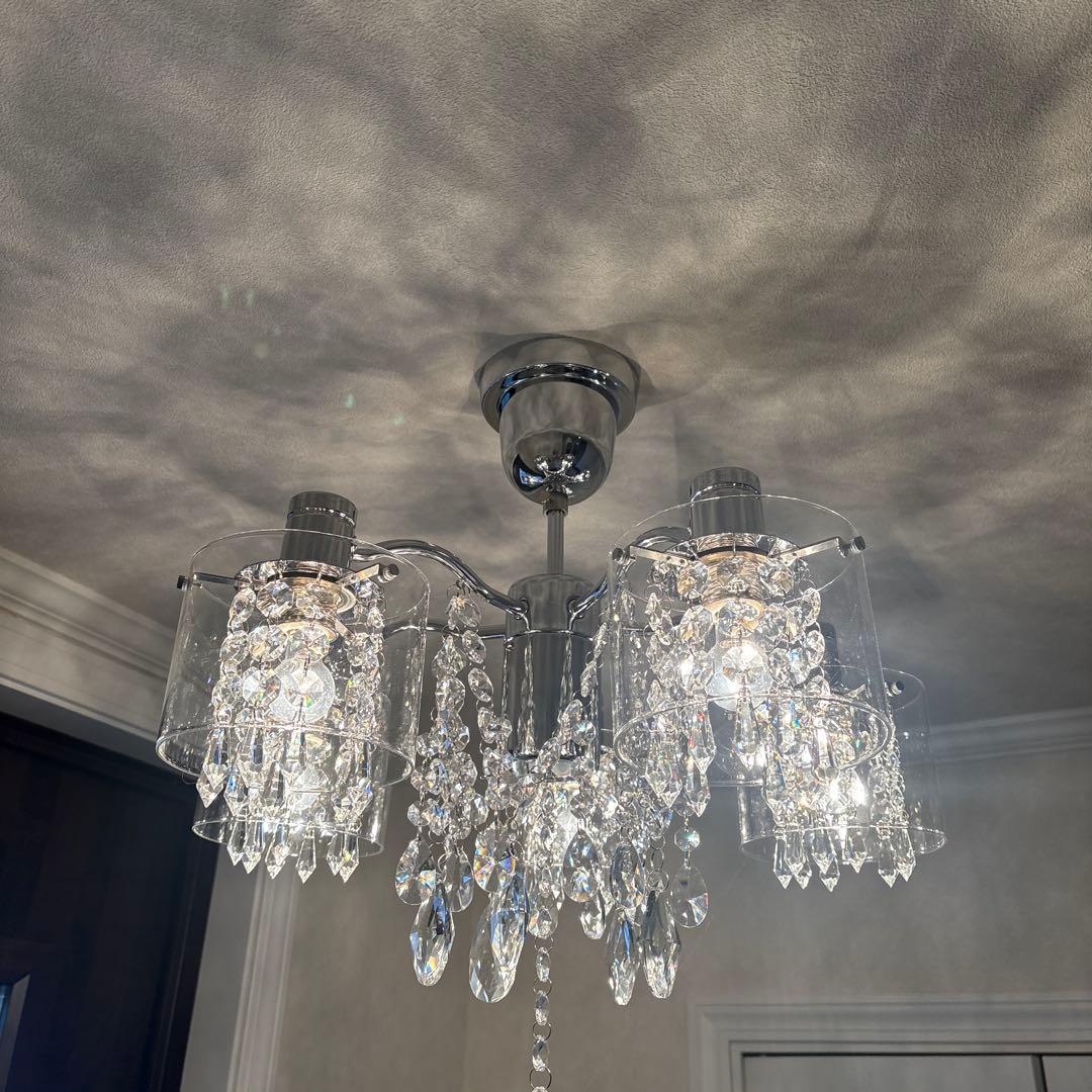 【Ampoule】 シャンデリア　クリスタル