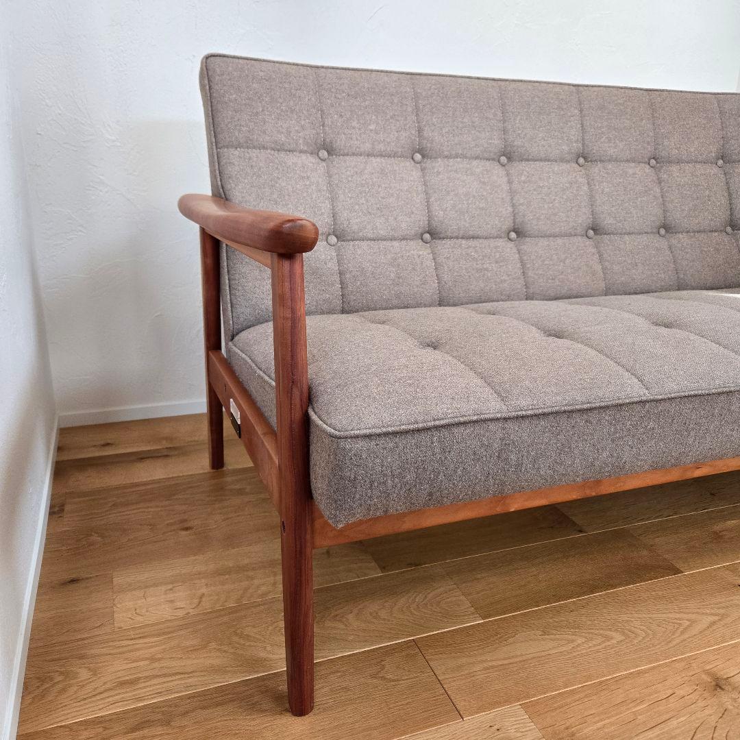 限定モデル カリモク60 Kチェア2シーター フラノベージュ