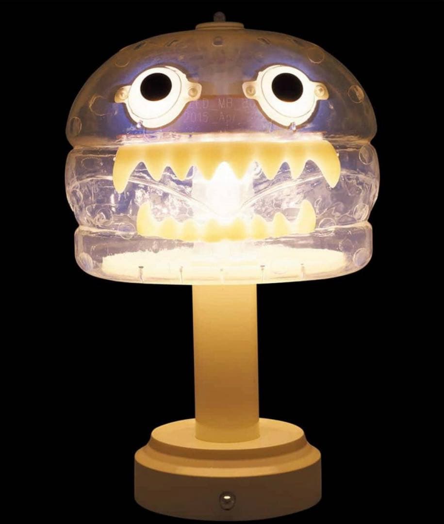 UNDERCOVER HAMBURGER LAMP MEDICOM TOYクリア