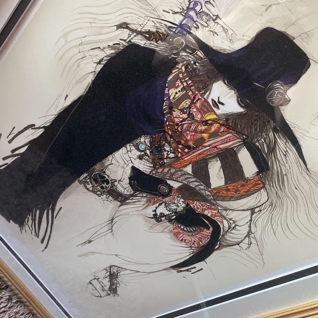 天野喜孝 アールビバン リトグラフ 菊地秀行 吸血鬼ハンター＂D＂『華