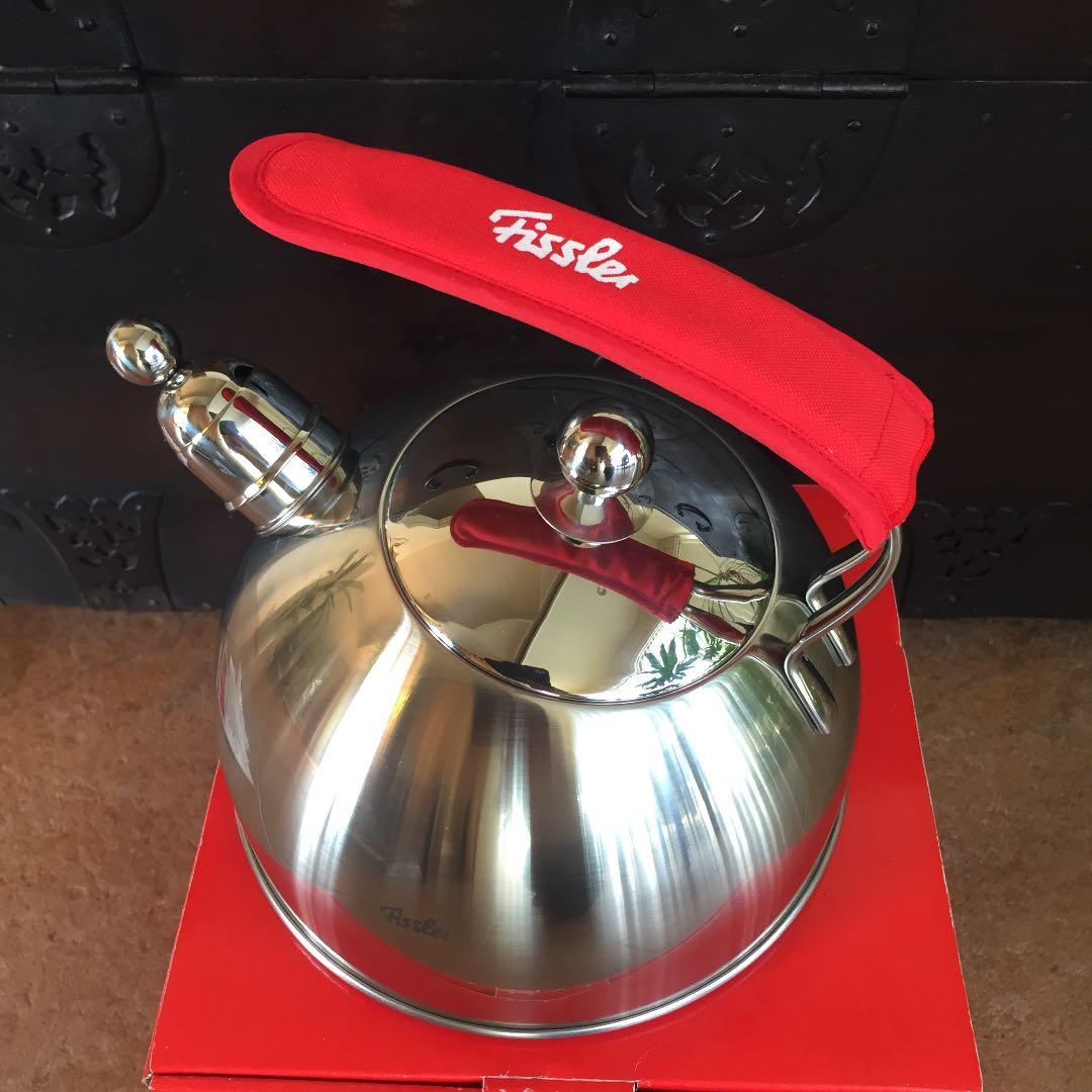 FISSLER フィスラー ステンレス製ケトル、箱入り新品未使用品 - メルカリ
