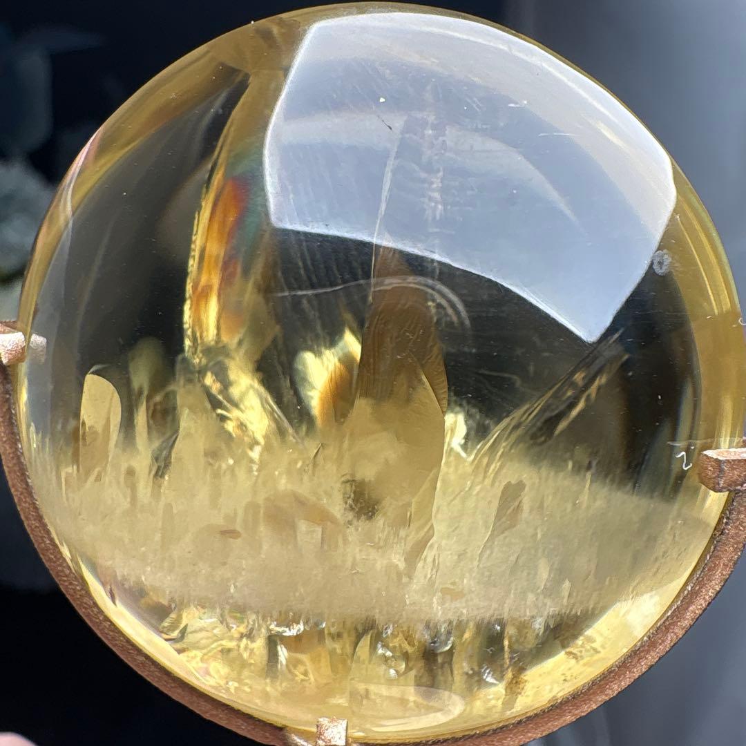 高品質 シトリン おはじき型♡♡No.2652