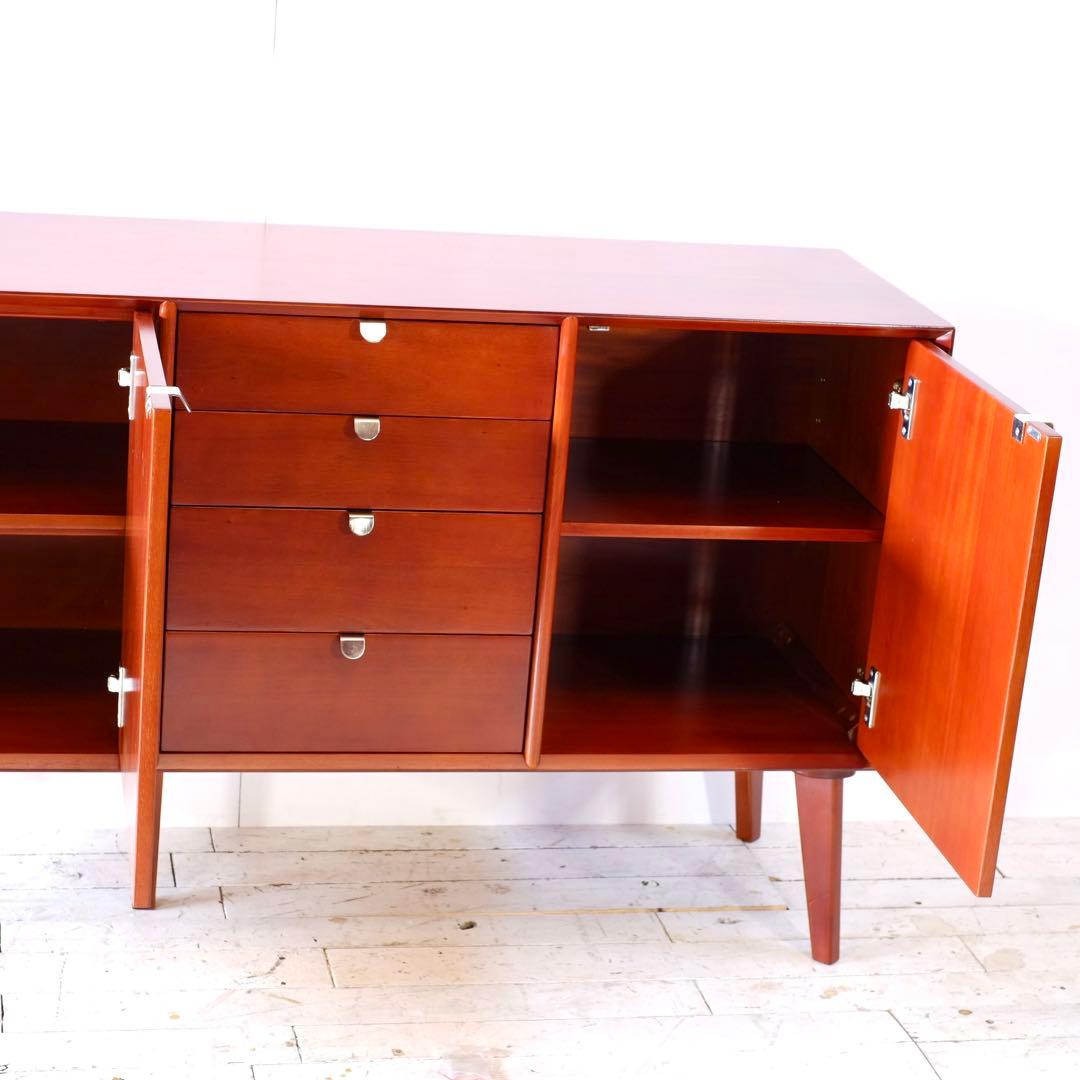 K 新品 北欧 160cm リビングボード キャビネット サイドボード 収納