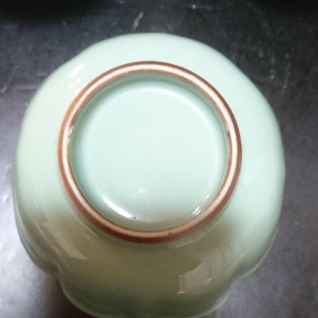 大正15年 10月 青地桔梗形 小鉢丼 赤津 陶山造