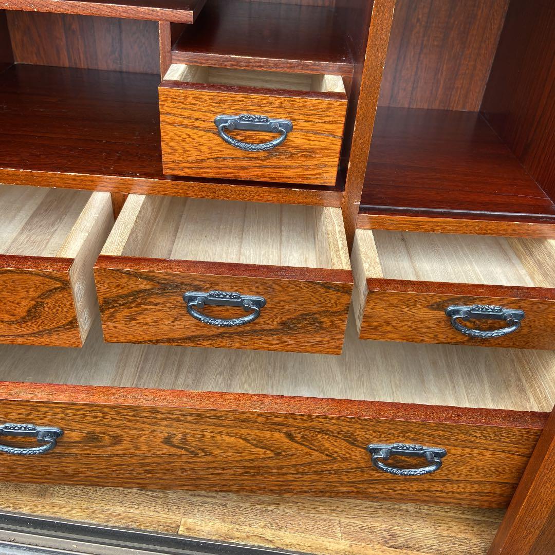 茶箪笥 茶タンス 和 アンティーク 昭和61年 桐ダンス - メルカリ