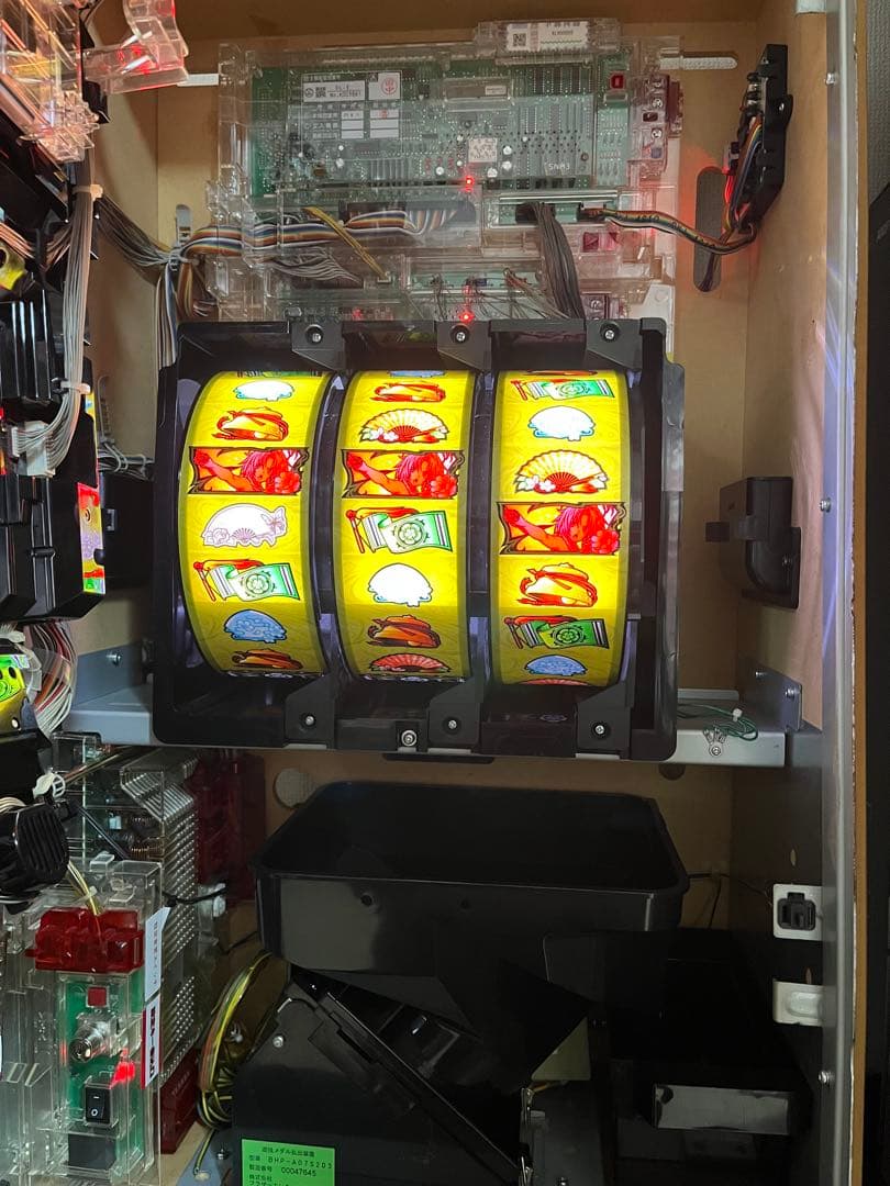 織田信奈の野望S スロット 実機 コイン不要機※PCデータカウンター付き