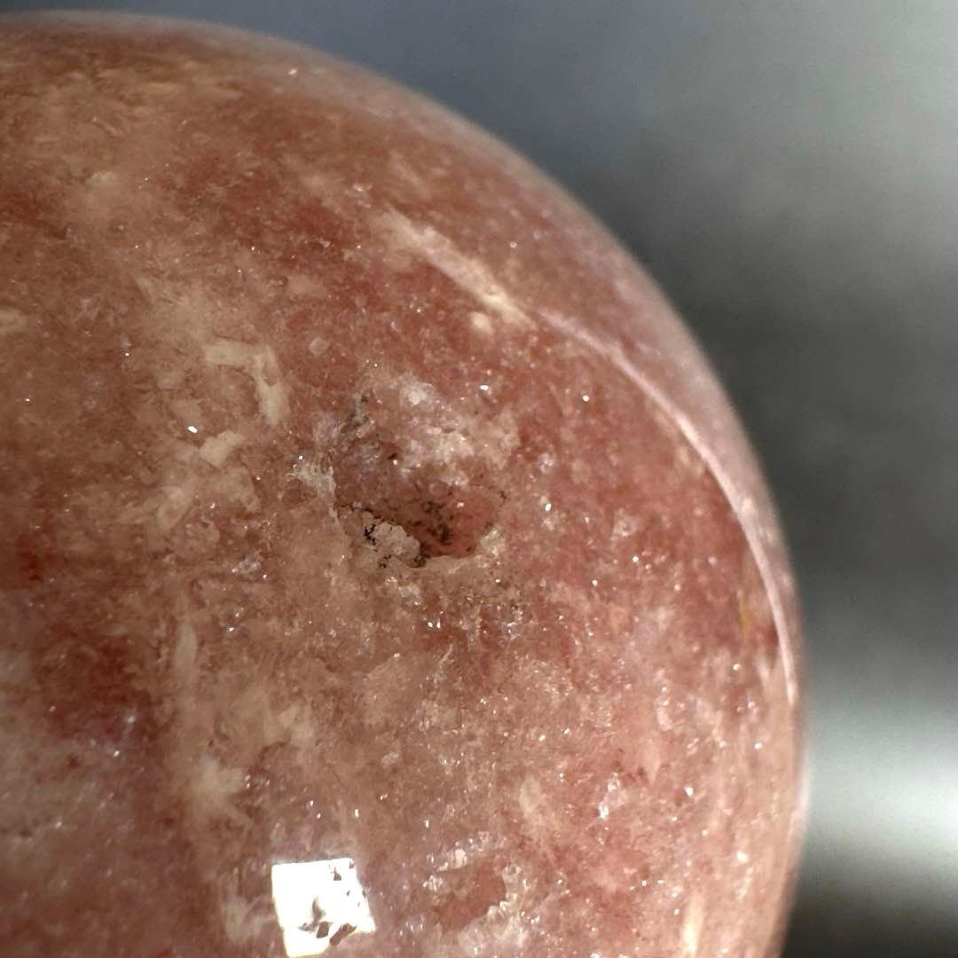 ピンクアメシスト　スフィア　約59mm