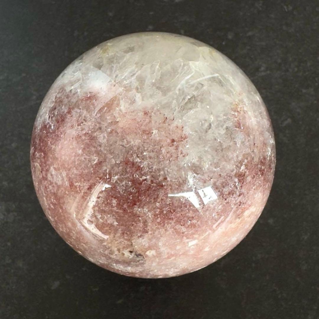 ピンクアメシスト　スフィア　約59mm