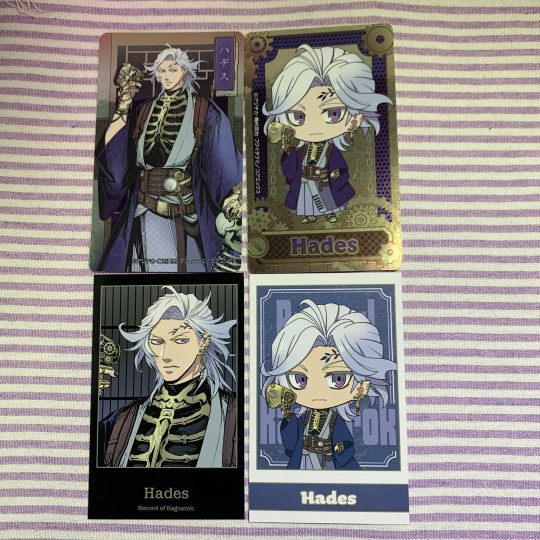 終末のワルキューレ ハデス メタルステッカー フォトカード 和風