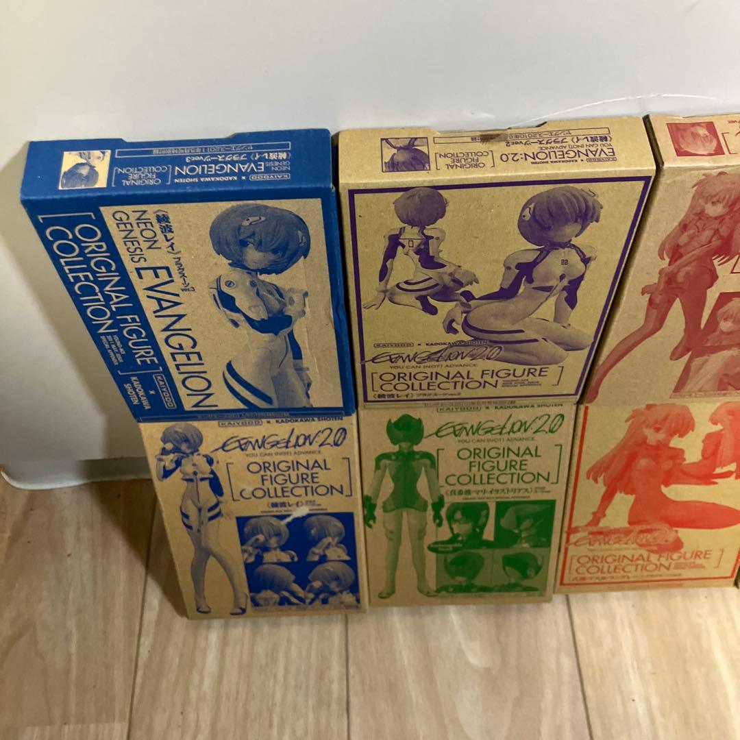 新品　海洋堂　エヴァンゲリオン 2.0 フィギュアコレクション アスカ　レイ