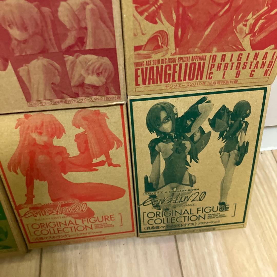 新品　海洋堂　エヴァンゲリオン 2.0 フィギュアコレクション アスカ　レイ