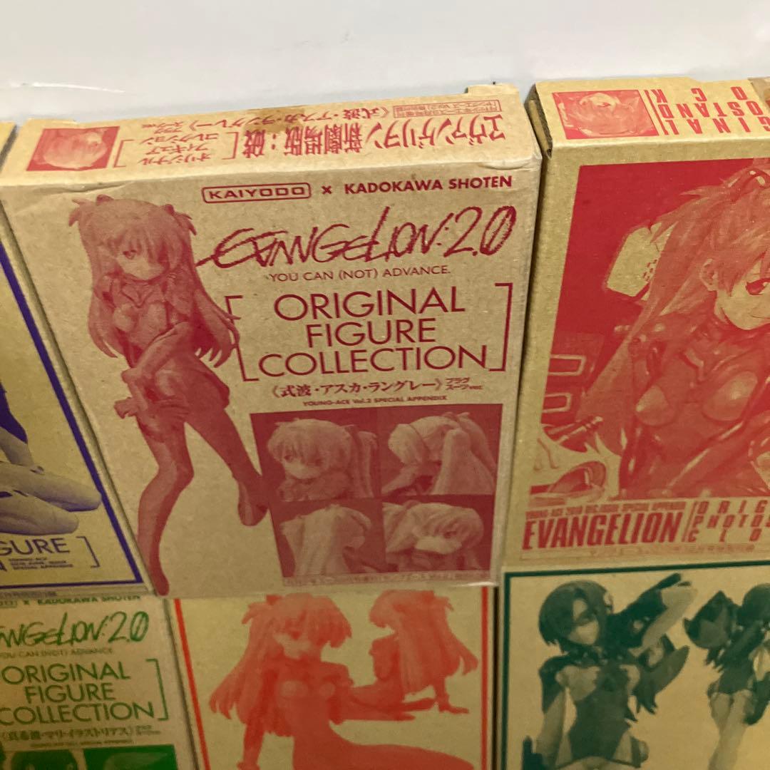 新品　海洋堂　エヴァンゲリオン 2.0 フィギュアコレクション アスカ　レイ