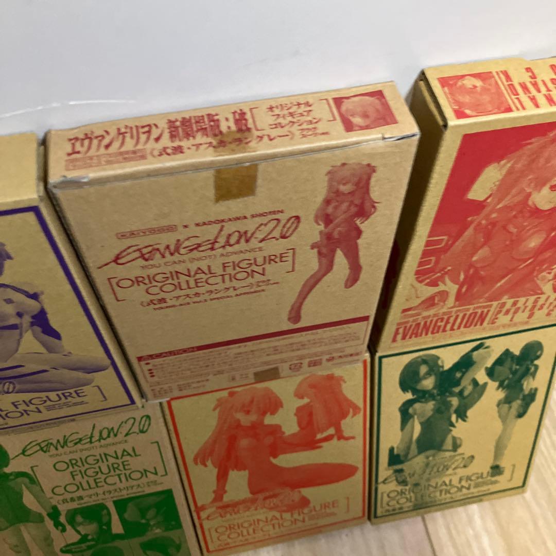 新品　海洋堂　エヴァンゲリオン 2.0 フィギュアコレクション アスカ　レイ