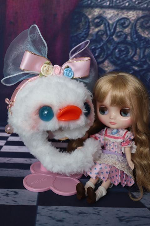 ミディブライス 大きいアヒル帽子 ブライス アウトフィット ハロウィン