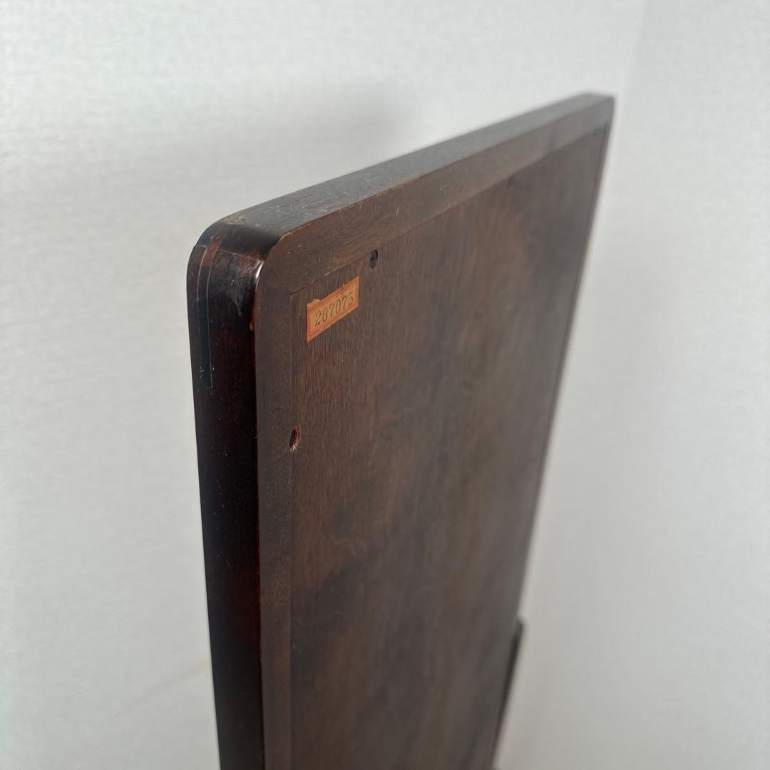 北海道民芸 スタンドミラー 鏡 姿見 全身鏡 樺材 無垢材 和家具 i1※