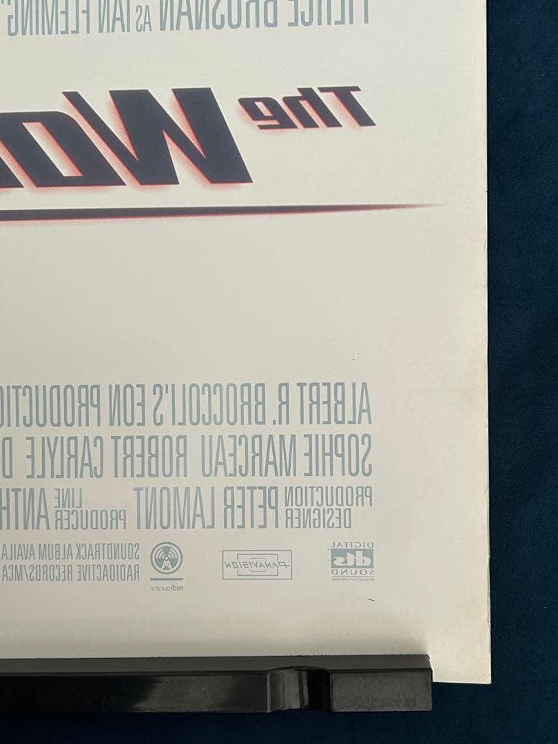 007 ワールド・イズ・ノット・イナフ　USオリジナル映画ポスター