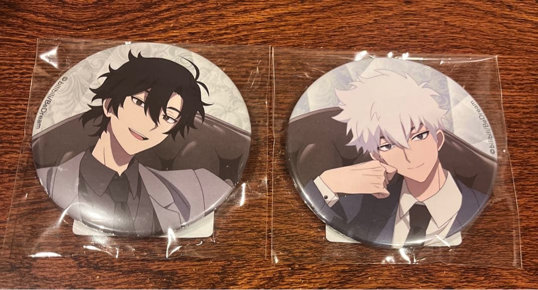 最安値⭐︎ 時光代理人 くじ引き堂 E賞 缶バッジ E-1 E-2