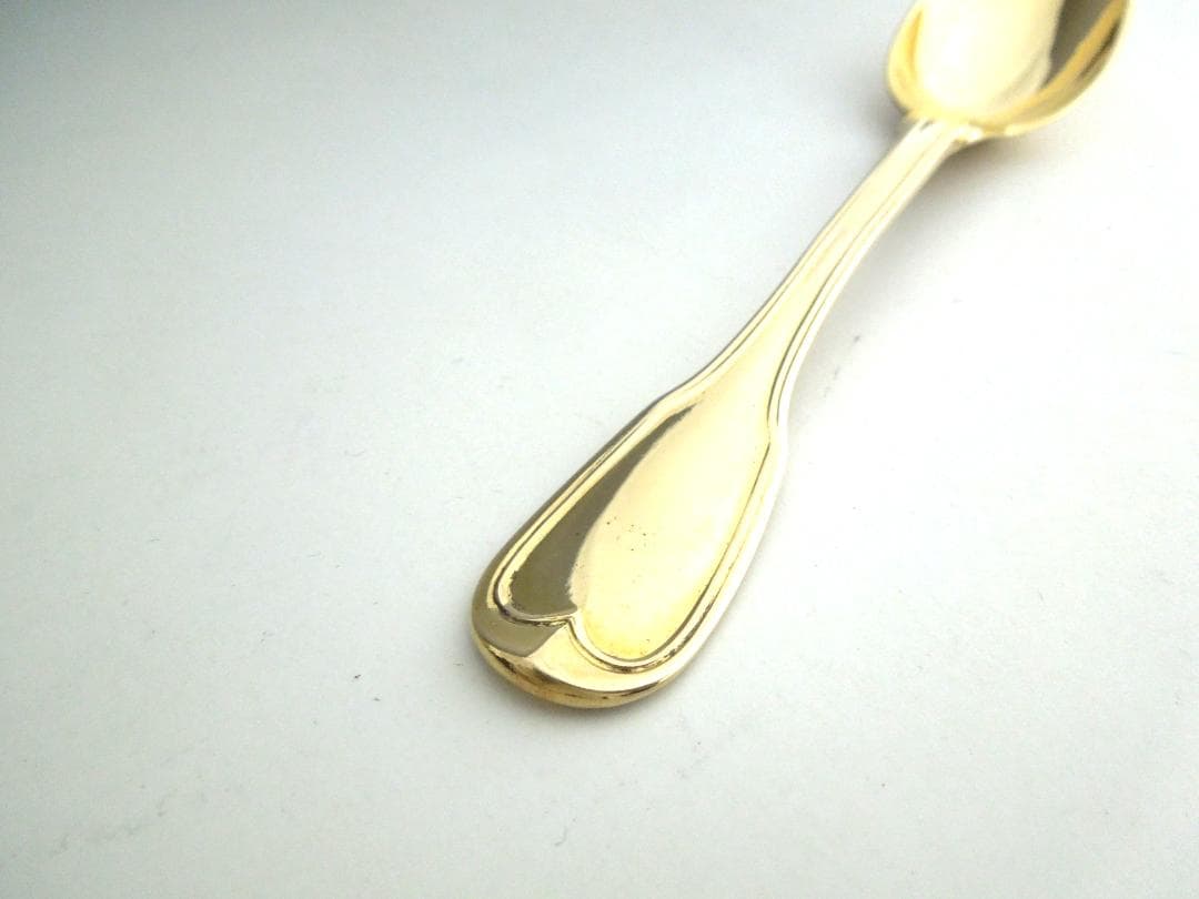 フランス　シルバースプーン　ヴェルメイユ　純銀