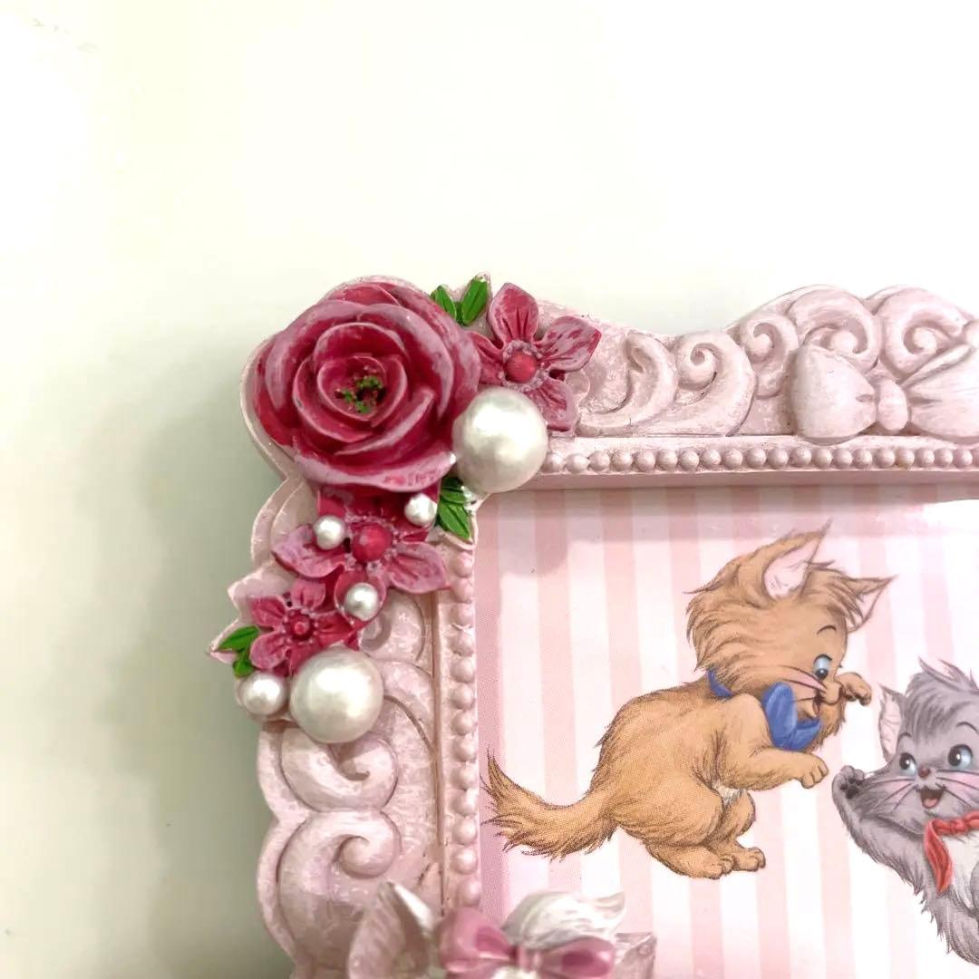 ディズニーストア　おしゃれキャット　マリー　フォトフレーム　レア