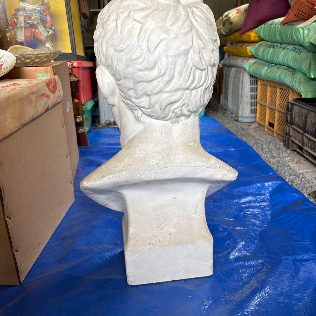 石膏像　アグリッパ　彫刻胸像